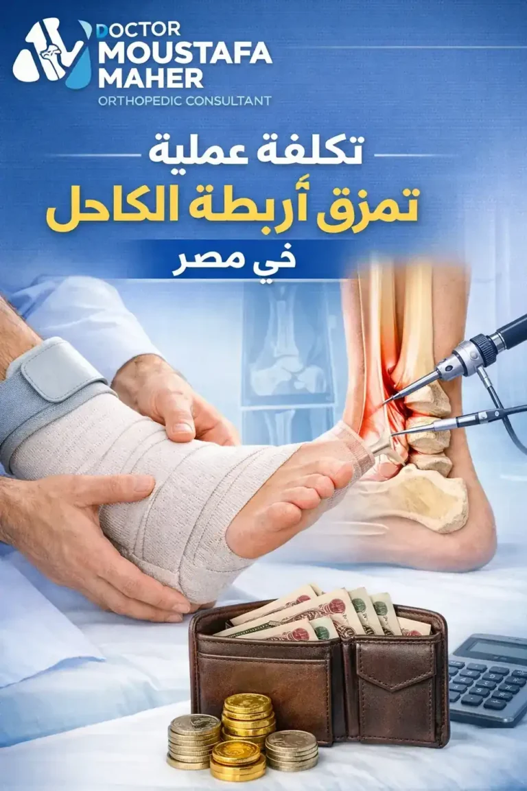 تكلفة عملية تثبيت مفصل الكاحل في مصر